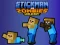 Игра Stickman vs Zombies WorldCraft онлайн