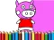 Игра Back To School Coloring Book Pig онлайн