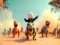 Игра Stickman: Dinosaur arena онлайн