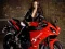 Игра Motorcycle And Girls Slide онлайн