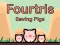 Игра Fourtris Saving Pigs онлайн