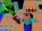 Игра Space Adventure: Noobiks Battle vs Zombies онлайн