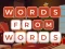 Игра Words from Words онлайн