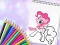 Игра Cute Pony Coloring Book онлайн
