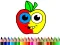 Игра Back To School: Apple Coloring Book онлайн
