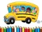 Игра School Bus Coloring Book онлайн