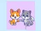 Игра Cats and Dogs Puzzle онлайн