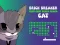 Игра Brick Breaker Chipi Chipi Chapa Chapa Cat онлайн