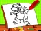 Игра Easy Kids Coloring Dinosaur онлайн