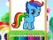 Игра Wonder Pony Coloring онлайн