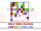 Игра Only one color per line онлайн