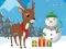 Игра Christmas Deer Jigsaw онлайн