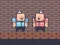 Игра 2 Player Red Blue Pirates онлайн