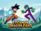 Игра Stickman Dragon Fight - Super Stick Warriors онлайн