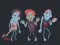 Игра Zombies and Skeletons Coloring онлайн