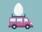 Игра Eggs and Cars онлайн