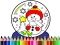 Игра Back To School: Christmas Coloring Book онлайн