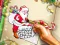 Игра Santa Christmas Coloring онлайн