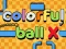 Игра Colorful ball X онлайн