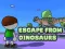 Игра Escape From Dinosaurs онлайн