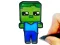 Игра Easy Kids Coloring Mineblox онлайн