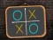 Игра Tic Tac Toe blackboard онлайн