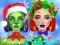 Игра Ellie Christmas Makeup онлайн