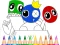 Игра Rainbow Friends Coloring Book онлайн