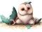 Игра Cute Owl Slide онлайн