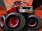 Игра Crazy Monster Trucks Puzzle онлайн