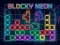 Игра Blocky Neon онлайн