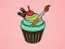 Игра Yummy Cupcake Coloring онлайн