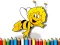 Игра Back To School: Bee Coloring Book онлайн