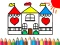 Игра Back To School Coloring Book DOLL HOUS онлайн