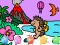 Игра Color By Code Volcano Hedgehog онлайн