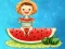 Игра Watermelon and Drinks Puzzle онлайн