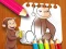 Игра Curious George Coloring Book онлайн
