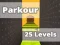 Игра Parkour 25 Levels онлайн