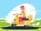 Игра City Scooter Rides Jigsaw онлайн