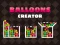 Игра Balloons Creator онлайн