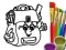 Игра Back To School: School Bag Coloring Book онлайн