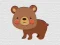 Игра Cartoon Bear Puzzle онлайн