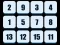 Игра Numbers Sliding Puzzle онлайн