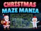 Игра Christmas Maze Mania онлайн