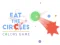 Игра Eat the circles Colors Game онлайн