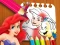 Игра The Little Mermaid Coloring Book онлайн