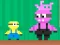 Игра Little yellowman purple smoke онлайн
