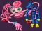Игра Mommy Stikman Vs Huggy Wuggy онлайн