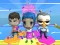 Игра Fall Guys And Girls Chibi Race Knockdown Multiplay онлайн