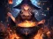 Игра Anime girls Witchcraft онлайн